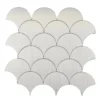 CREDENCE ADHESIVE X4 PIECES 25X25CM MURAL SCALE CHROME