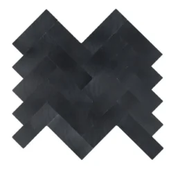 CREDENCE ADHESIVE X4 PIECES 25X25CM MURAL CHEVRON