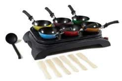 CREPE ET WOK PARTY 6 PERSONNES 1000W