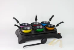 CREPE ET WOK PARTY 6 PERSONNES 1000W
