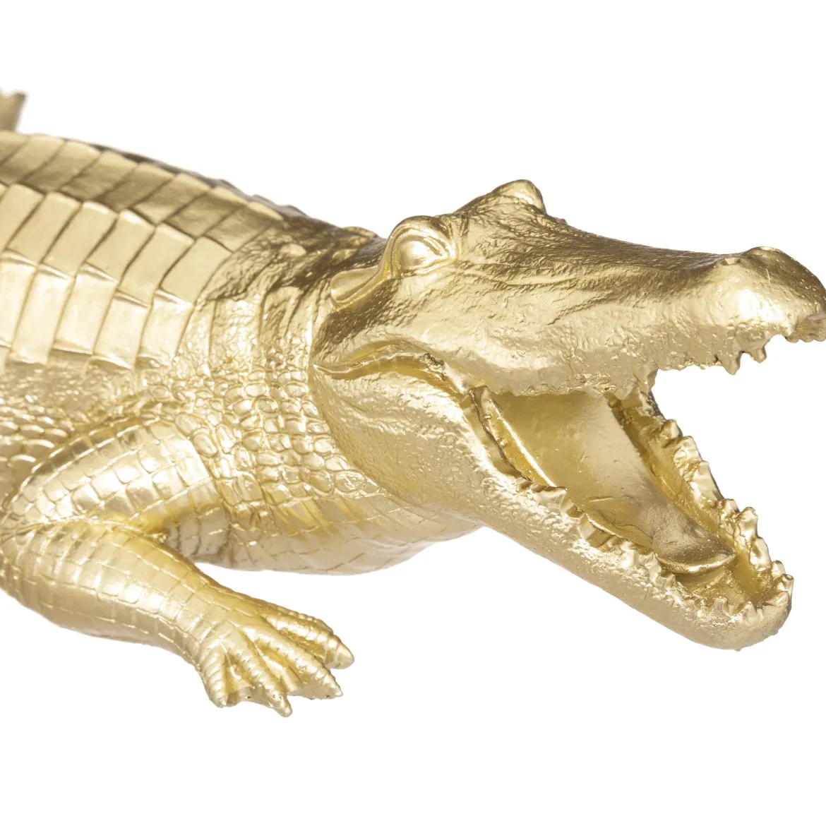CROCODILE RESINE OR D.39X20X11CM