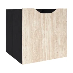 CUBE DE RANGEMENT PLIABLE PIETRA 30X30CM
