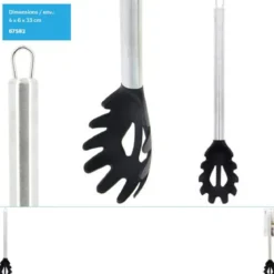 CUILLERE PATE NYLON MANCHE INOX