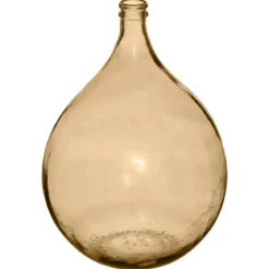 DAME JEANNE VERRE RECYCLE BLUSH H.56CM