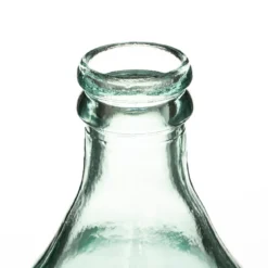 DAME JEANNE VERRE RECYCLE TRANSPARENT H.56CM