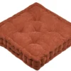 DANDY COUSSIN SOL 45X45X10CM ROUX