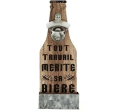 DECAPSULEUR MURAL TOUT TRAVAIL MERITE SA BIERE