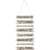 DECO MURALE A SUSPENDRE 30X74CM