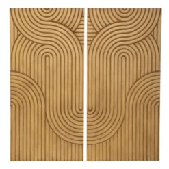 DECO MURALE BOIS MARKO D.80X80CM