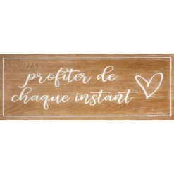 DECO MURALE BOIS 80X30CM