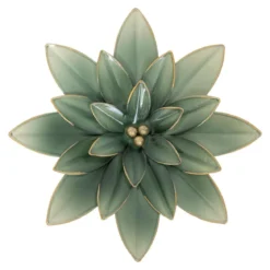 DECO MURALE FLEUR ALYA D.24.5CM X3 PIECES
