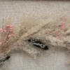 DECO MURALE FLEURS SECHEES LUMIERE D HIVER D.55X55CM