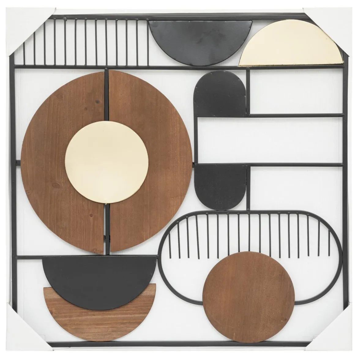 DECO MURALE METAL AENOR D.70X70CM