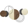 DECO MURALE METAL AENOR D.116X76CM