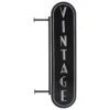 DECO MURALE METAL CAFE BORDELAIS H.55CM