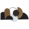 DECO MURALE METAL JULIETTE D.70X37CM