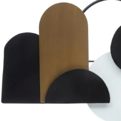 DECO MURALE METAL JULIETTE D.70X37CM