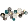 DECO MURALE METAL LISON D.135X66.5CM