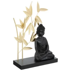 DECO  RESINE BOUDDHA JIL  H.32CM