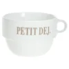 DEJEUNER EMPILABLE COLORAMA 62CL BLANC