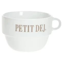 DEJEUNER EMPILABLE COLORAMA 62CL BLANC