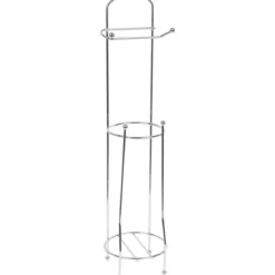 DEROULEUR ET RESERVE PAPIER WC METAL  CHROME