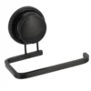DEROULEUR ALUMINIUM WC VENTOUSE NOIR