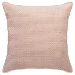 DESSUS DE LIT ET 2 TAIES DOLCE ROSE POUDRE 260X240CM