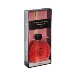 DIFFUSEUR PARFUME FRAMBOISE HALY 50ML AVEC 6 BATONS
