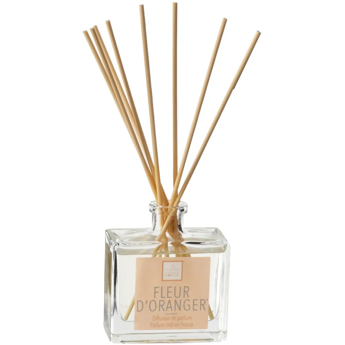DIFFUSEUR VERRE ELEA FLEURS ORANGE 160ML