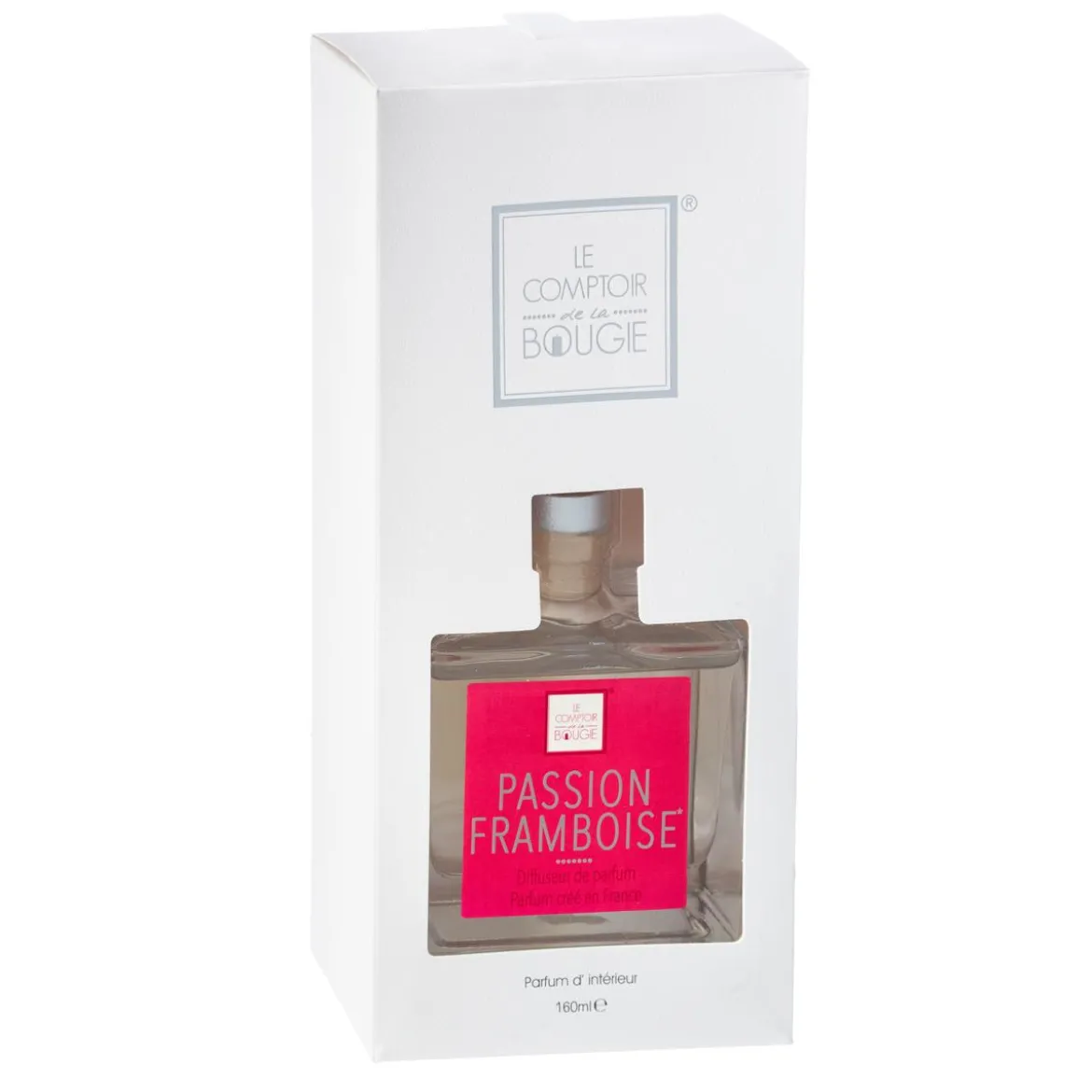 DIFFUSEUR VERRE ELEA PASSION FRAMBOISE 160ML