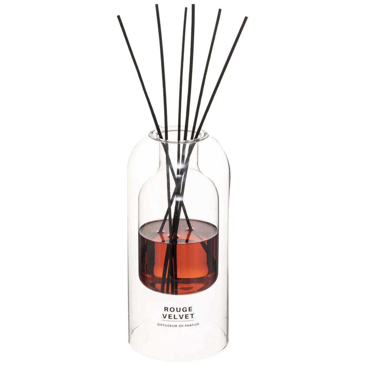 DIFFUSEUR VERRE ILAN ROUGE 500ML