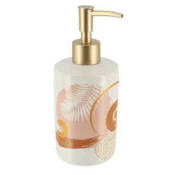 DISTRIBUTEUR A SAVON DOLOMITE ROND IMPRIME 320ML ABSTRACTION