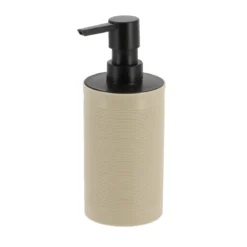 DISTRIBUTEUR SAVON BICOLORE 440ML FICELLE NOIR