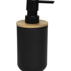 DISTRIBUTEUR A SAVON BAMBOU 300ML NOIR BAMBOU