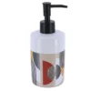 DISTRIBUTEUR A SAVON DOLOMITE ROND IMPRIME 320ML TRENDY
