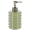 DISTRIBUTEUR A SAVON GRES FACON 70S VERT OLIVE 400ML