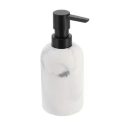 DISTRIBUTEUR A SAVON POLYRESINE 300ML MARBRE