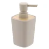 DISTRIBUTEUR A SAVON RUBBER BAMBOU 380ML BEIGE