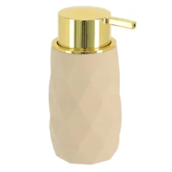 DISTRIBUTEUR A SAVON RUBBER 210ML BEIGE