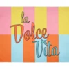 DOLCEVITA TAPIS RUBBER 45X75CM MULTICOLORE