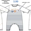 DORS BIEN JERSEY SANS PIEDS MIXTE 3 A 23 MOIS
