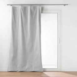DOUBLURE OCCULTANTE 130x230 CM POLYESTER UNI  ARGENT COVER