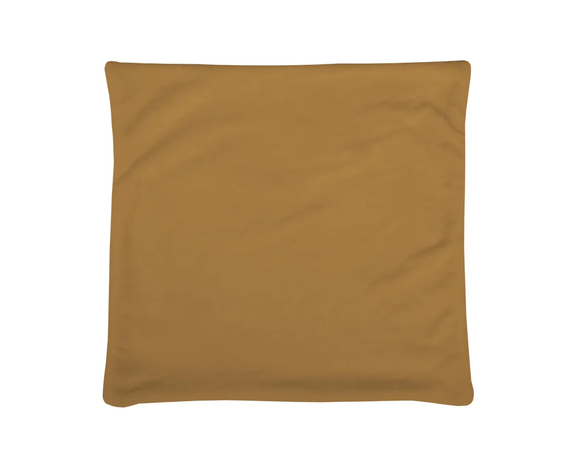 DOUDOU HOUSSE COUSSIN 40X40CM CAMEL