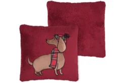 DOUILLET COUSSIN 45X45CM ROUGE