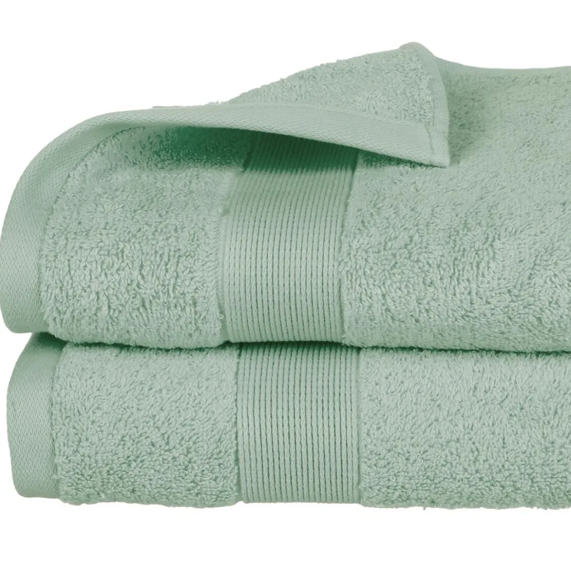 DRAP DOUCHE 450GR CELADON 70X130CM