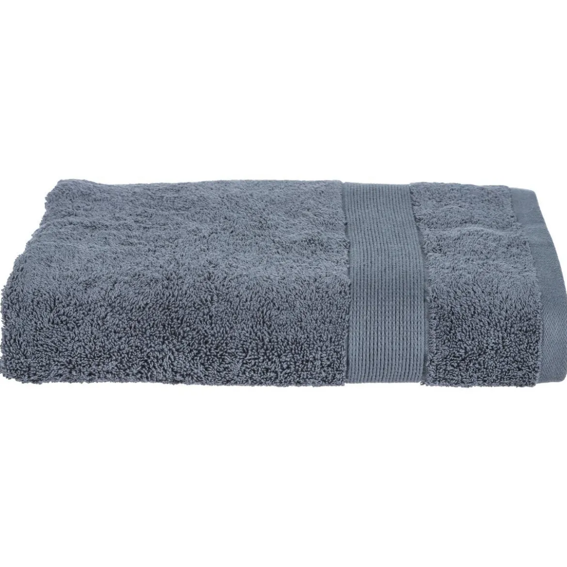 DRAP DOUCHE 450GR GRIS FONCE 70X130CM