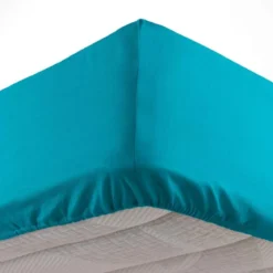 DRAP HOUSSE 1 PERSONNE 90X190CM LINA OUTREMER