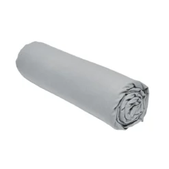 DRAP HOUSSE POLYESTER LAVE 160X200 ET 25CM ACIER TODAY