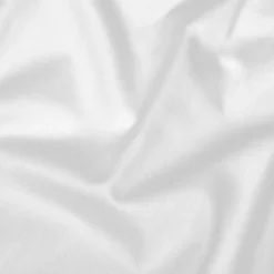 DRAP HOUSSE SATIN DE COTON BLANC 140X190CM